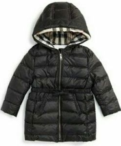 Burberry 'Catherine' Bow Detail Down Puffer Jacket